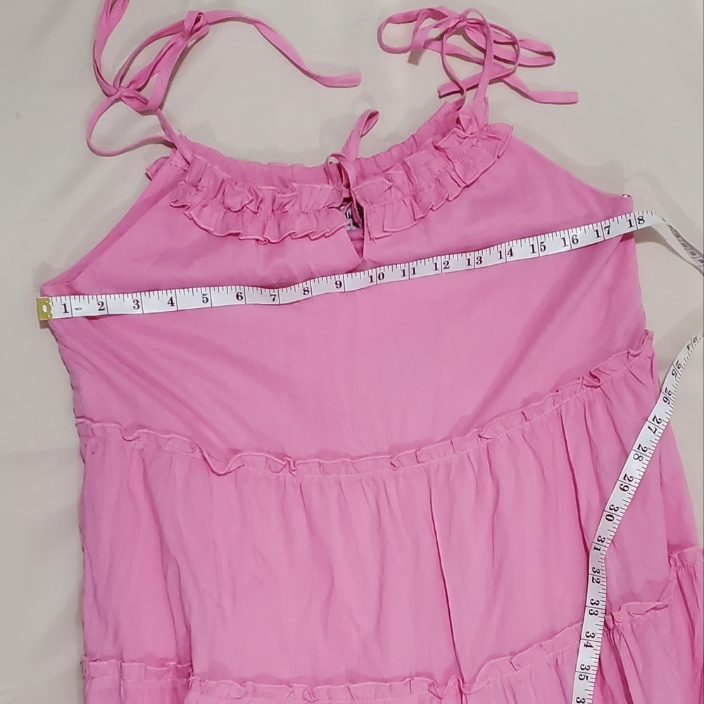 Charlie Holiday Senorita Maxi Women Dress Bubblegum - Picture 6 of 8